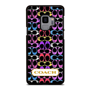 COACH NEW YORK COLORFULL BLACK PATTERN EMBLEM Samsung Galaxy S9 Case Cover COACH NEW YORK COLORFULL BLACK PATTERN EMBLEM Samsung Galaxy S9 Case Cover