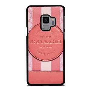 COACH NEW YORK LOGO PINK WALLET Samsung Galaxy S9 Case Cover