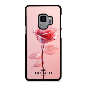 COACH NEW YORK PINK ROSE Samsung Galaxy S9 Case Cover COACH NEW YORK PINK ROSE Samsung Galaxy S9 Case Cover