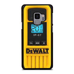 DEWALT TOOL LOGO HEAVY DUTY WALKIE TALKIE Samsung Galaxy S9 Case Cover