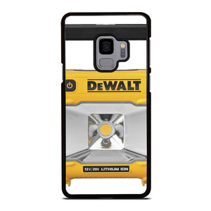 DEWALT TOOL LOGO LED WORK LIGHT Samsung Galaxy S9 Case Cover DEWALT TOOL LOGO LED WORK LIGHT Samsung Galaxy S9 Case Cover