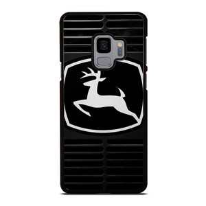 JOHN DEERE TRACTOR LOGO BLACK Samsung Galaxy S9 Case Cover