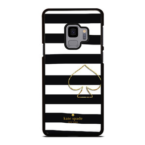 KATE SPADE NEW YORK BLACK STRIPES Samsung Galaxy S9 Case Cover