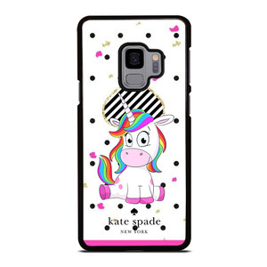 KATE SPADE NEW YORK LOGO CUTE UNICORN Samsung Galaxy S9 Case Cover