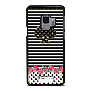 KATE SPADE NEW YORK LOGO STRIPES POLKADOTS Samsung Galaxy S9 Case Cover