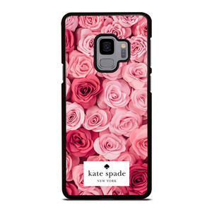 KATE SPADE NEW YORK ROSE PINK RED Samsung Galaxy S9 Case Cover KATE SPADE NEW YORK ROSE PINK RED Samsung Galaxy S9 Case Cover