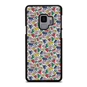 KEITH HARING ART COLORFUL FIGURES Samsung Galaxy S9 Case Cover