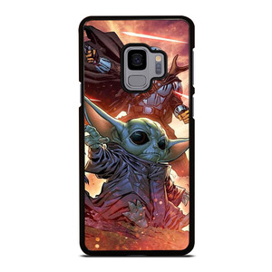 MANDALORIAN AND BABY YODA STAR WARS Samsung Galaxy S9 Case Cover