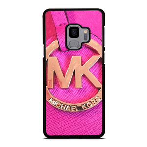 MICHAEL KORS MK LOGO PINK GOLD EMBLEM Samsung Galaxy S9 Case Cover
