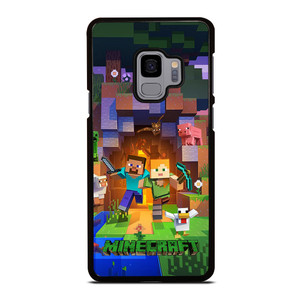 MINECRAFT GAMES WALLPAPER Samsung Galaxy S9 Case Cover MINECRAFT GAMES WALLPAPER Samsung Galaxy S9 Case Cover