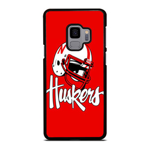 NEBRASKA HUSKERS LOGO UNIVERSITY FOOTBALL ICON Samsung Galaxy S9 Case Cover