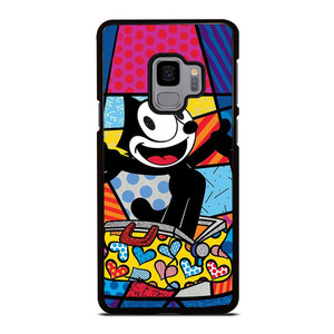ROMERO BRITTO FELIX THE CAT ART Samsung Galaxy S9 Case Cover