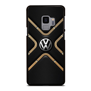 VOLKSWAGEN VW LOGO CARBON ICON Samsung Galaxy S9 Case Cover VOLKSWAGEN VW LOGO CARBON ICON Samsung Galaxy S9 Case Cover