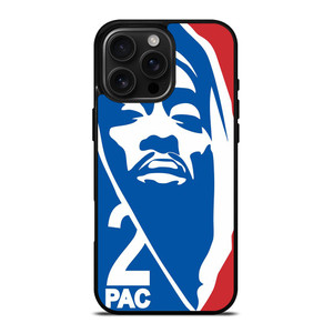 2PAC TUPAC SHAKUR NBA LOGO iPhone 16 Pro Max Case Cover