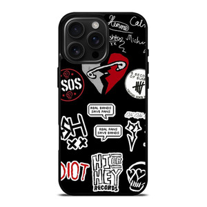 5 SECONDS OF SUMMER BAND COLLAGE iPhone 16 Pro Max Case Cover