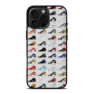 AIR JORDAN SHOES COLLAGE iPhone 16 Pro Max Case Cover