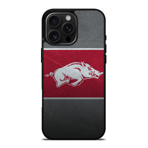 ARKANSAS RAZORBACKS FOOTBALL LOGO iPhone 16 Pro Max Case Cover