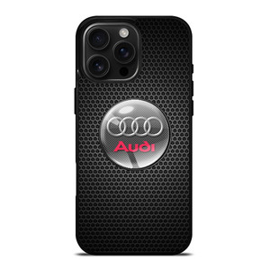 AUDI CAR METAL LOGO iPhone 16 Pro Max Case Cover AUDI CAR METAL LOGO iPhone 16 Pro Max Case Cover