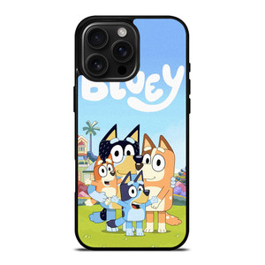 BLUEY HEELER PUPPY CARTOON iPhone 16 Pro Max Case Cover