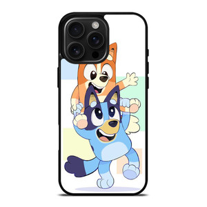 BLUEY X BINGO CARTOON SERIES iPhone 16 Pro Max Case Cover