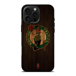 BOSTON CELTICS BASKETBALL COURT NBA iPhone 16 Pro Max Case Cover
