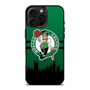 BOSTON CELTICS NBA SKYLINE iPhone 16 Pro Max Case Cover