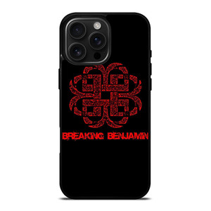 BREAKING BENJAMIN ROCK BAND RED iPhone 16 Pro Max Case Cover