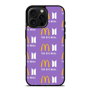 BTS BANGTAN BOYS X MCDONALD iPhone 16 Pro Max Case Cover
