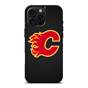 CALGARY FLAMES HOCKEY NHL LOGO iPhone 16 Pro Max Case Cover