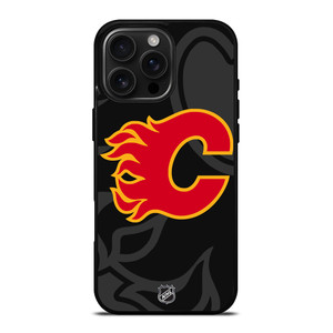 CALGARY FLAMES NHL TEAM iPhone 16 Pro Max Case Cover