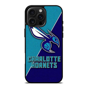 CHARLOTTE HORNETS NBA BASKETBALL LOGO iPhone 16 Pro Max Case Cover