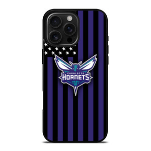 CHARLOTTE HORNETS NBA USA FLAG iPhone 16 Pro Max Case Cover