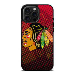 CHICAGO BLACKHAWKS HOCKEY TEAM LOGO EMBLEM iPhone 16 Pro Max Case Cover CHICAGO BLACKHAWKS HOCKEY TEAM LOGO EMBLEM iPhone 16 Pro Max Case Cover