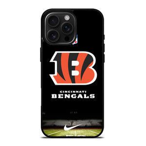 CINCINNATI BENGALS FOOTBALL FIELD iPhone 16 Pro Max Case Cover