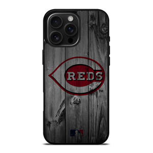 CINCINNATI REDS BASEBALL MLB WOOD LOGO iPhone 16 Pro Max Case Cover CINCINNATI REDS BASEBALL MLB WOOD LOGO iPhone 16 Pro Max Case Cover