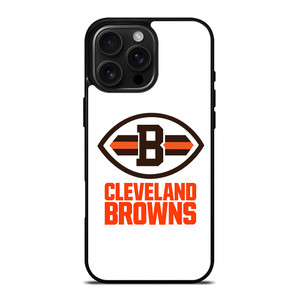 CLEVELAND BROWNS FOOTBALL LOGO ICON iPhone 16 Pro Max Case Cover CLEVELAND BROWNS FOOTBALL LOGO ICON iPhone 16 Pro Max Case Cover