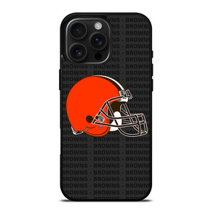 CLEVELAND BROWNS FOOTBALL TEXT iPhone 16 Pro Max Case Cover CLEVELAND BROWNS FOOTBALL TEXT iPhone 16 Pro Max Case Cover
