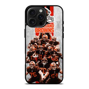 CLEVELAND BROWNS NFL FOOTBALL iPhone 16 Pro Max Case Cover
