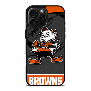 CLEVELAND BROWNS NFL TEAM iPhone 16 Pro Max Case Cover CLEVELAND BROWNS NFL TEAM iPhone 16 Pro Max Case Cover