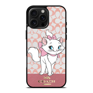 COACH NEW YORK LOGO ARISTOCAT MARIE DISNEY iPhone 16 Pro Max Case Cover COACH NEW YORK LOGO ARISTOCAT MARIE DISNEY iPhone 16 Pro Max Case Cover