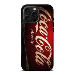COCA COLA DRINK CLASSIC  iPhone 16 Pro Max Case Cover