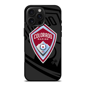 COLORADO RAPIDS MLS BLACK iPhone 16 Pro Max Case Cover