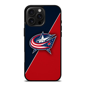 COLUMBUS BLUE JACKETS NHL HOCKEY LOGO iPhone 16 Pro Max Case Cover