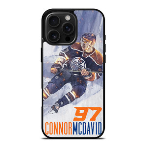 CONNOR MCDAVID EDMONTON OILERS 2 iPhone 16 Pro Max Case Cover