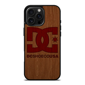 DC SHOES SKATEBOARD WOODEN LOGO iPhone 16 Pro Max Case Cover