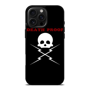 DEATH PROOF SKULL LOGO iPhone 16 Pro Max Case Cover