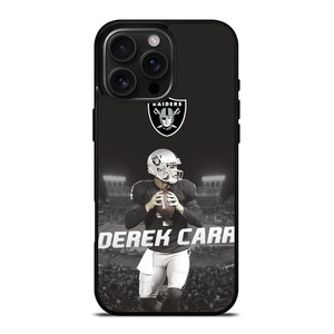 DEREK CARR LAS VEGAS RAIDERS iPhone 16 Pro Max Case Cover DEREK CARR LAS VEGAS RAIDERS iPhone 16 Pro Max Case Cover