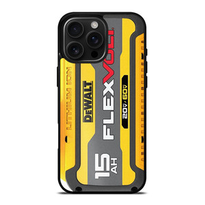 DEWALT FLEX VOLT 15 AH iPhone 16 Pro Max Case Cover DEWALT FLEX VOLT 15 AH iPhone 16 Pro Max Case Cover