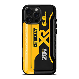 DEWALT TOOL LOGO LITHIUM BATTERY iPhone 16 Pro Max Case Cover