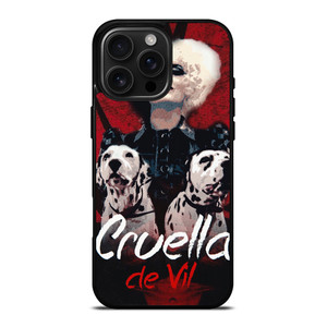 DISNEY CRUELLA DE VIL DALMATIAN iPhone 16 Pro Max Case Cover